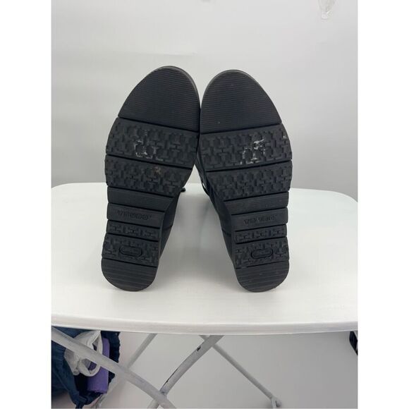 Tsbuo black boots size extra light mid calf boots size 8 - Picture 12 of 16